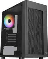 Aerocool Hexform Mini Tower Zwart - thumbnail