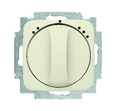 Busch-Jaeger ventilatorschakelaar met draaiknop creme