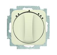 Busch-Jaeger ventilatorschakelaar met draaiknop creme - thumbnail