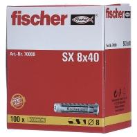 Fischer plug SX8x40 4,5-6mm. - thumbnail