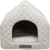 Trixie hondenmand huis noah vitaal schuimrubber lichtgrijs 40x43x45 cm - thumbnail