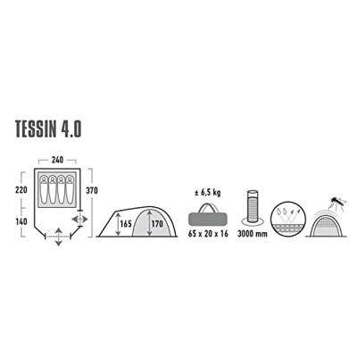 High Peak Tessin 4.0 tent High Peak Tessin 4.0 tent