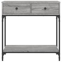 Wandtafel 75x34,5x75 cm bewerkt hout grijs sonoma eikenkleurig - thumbnail