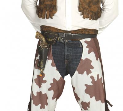 Revolver Met Holster Goud (29cm)