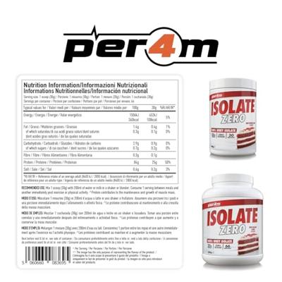 PER4M Isolate Zero Red Velvet (900 g) - thumbnail