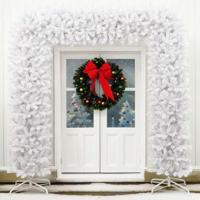 VidaXL Kerstboog 240 cm wit - thumbnail