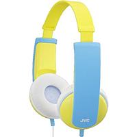 JVC HA-KD5-Y-E On Ear koptelefoon Kabel Geel, Blauw Volumebegrenzing, Lichtgewicht Kinderen - thumbnail