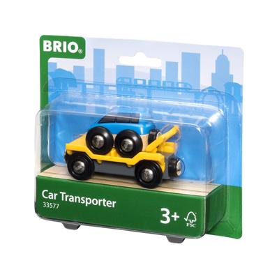 BRIO World Autotransporter met oprijplaat BRIO World Autotransporter met oprijplaat