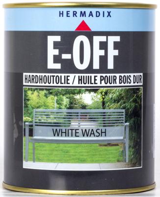 Hermadix hardhoutolie e-off 750 ml white wash