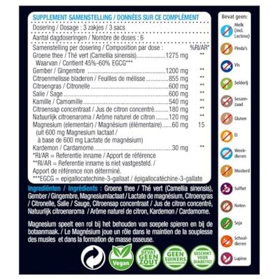 Lucovitaal Magnesium Groene Thee 20Stuks