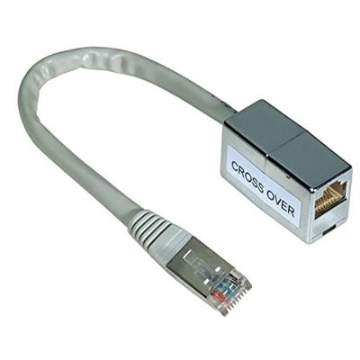 Hama CAT5 cross-over-adapter 8p8c, stekker - koppeling