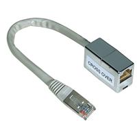 Hama CAT5 cross-over-adapter 8p8c, stekker - koppeling - thumbnail