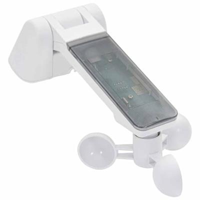 Luifel automatisch uittrekbaar LED 400x300 cm antraciet en wit