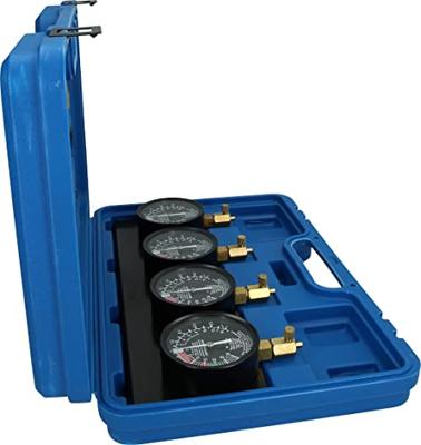 Brilliant Tools BT581200 Synchrone carburateur-testapparaat, met 4 synchrone klokken, 26-delig Brilliant Tools BT581200 Synchrone carburateur-testapparaat, met 4 synchrone klokken, 26-delig