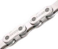 Km C z1-ehx fietsketting smal 1/2x3/32 112 schakels zilver - thumbnail