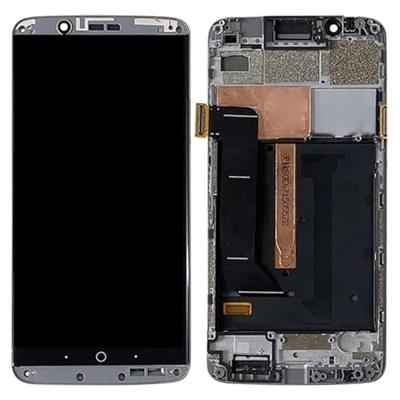 AMOLED Materiaal LCD-scherm en Digitizer Volledige montage met frame voor ZTE Axon 7 A2017 A2017U A2017G(Goud)