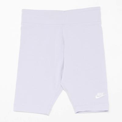 Nike NSW Biker Short Meisjes Paars - Maat 128 - Kleur: Paars | Soccerfanshop