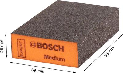 Bosch Accessoires Expert Standard S471 schuimschuurblok 69 x 97 x 26 mm, middelhard - 1 stuk(s) - 2608901169 Bosch Accessoires Expert Standard S471 schuimschuurblok 69 x 97 x 26 mm, middelhard - 1 stuk(s) - 2608901169