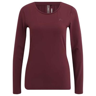 Only Play Clarissa longsleeve Trainingsshirt bordeaux maat:s