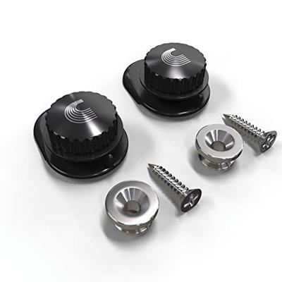 D'Addario PW-SLS-02 universal strap lock system nikkelkleurig