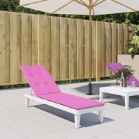 VidaXL Terrasstoelkussen oxford stof roze - thumbnail