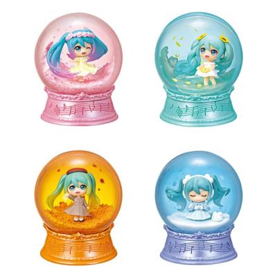 Hatsune Miku Mini Snowglobes Scenery Domes Display (4)