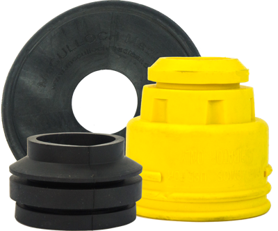 Lam redder Rubber Ventiel zwart