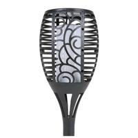 Solar tuinfakkel/tuinlamp vlam effect op zonne-energie 60 cm - Fakkels - thumbnail