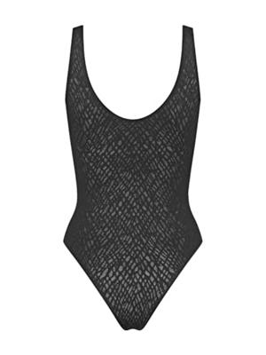 Zero feel body Bliss - Invisible body dames - Naadloze kanten dames body zonder mouwen - Seamless