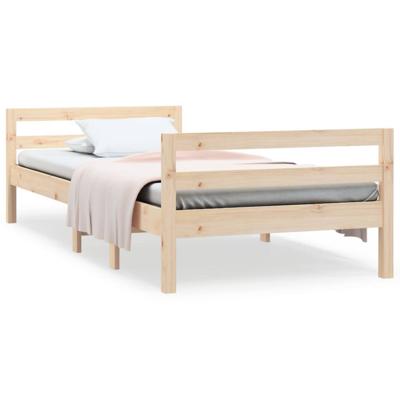 Bedframe massief grenenhout 90x200 cm Bedframe massief grenenhout 90x200 cm