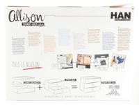 HAN HA-1100-12 Smart-box Plus Allison 2 Lades En Box Sneeuw Wit - thumbnail