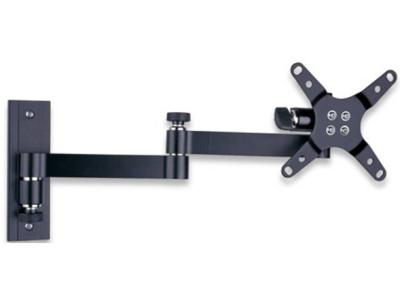 Techly ICA-LCD-104BK wandhouder voor LCD 33,02 cm (13 inch) - 76,2 cm (30 inch) kantelbaar 3 scharnieren, lang zwart