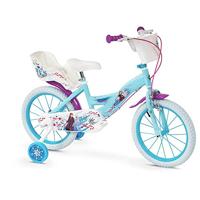 Kinderfiets Frozen 16" Blauw - thumbnail