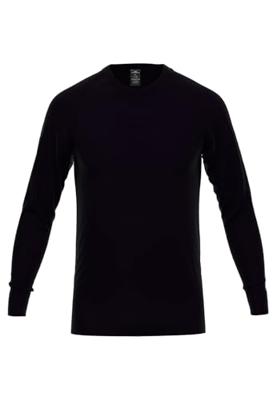 Heren thermo shirt Lange mouw - Thermisch ondergoed heren - Warm ondershirt met ronde hals - Viscose