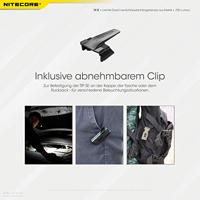 NiteCore TIP SE schwarz Zaklamp werkt op een accu LED 700 lm 26 g - thumbnail