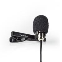 Bedrade Microfoon | Clip-On | Lavalier | 3,5 mm | Metaal - thumbnail