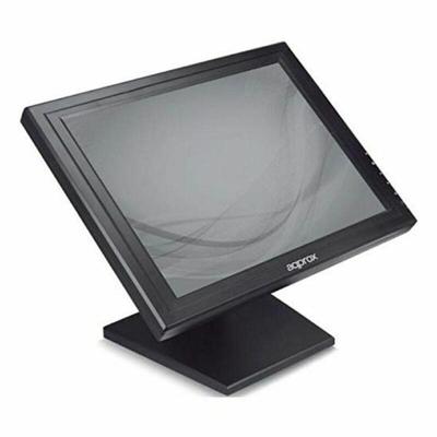 Monitor con Touch Screen approx! APPMT15W5 15' TFT VGA Nero