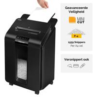 Papierversnipperaar Microsnippers Fellowes AutoMax100M Zwart - thumbnail