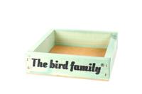 Voederplateau The bird family - Groen - thumbnail