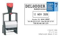 Woord-datumstempel Colop Heavy Duty 2660 Classic Line personaliseerbaar - thumbnail