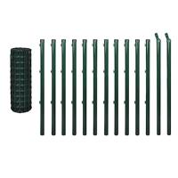 Euro hek 25x1 m staal groen - thumbnail