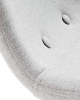 Kave Home Barkruk 'Nolite' (zithoogte 75cm), kleur lichtgrijs - thumbnail