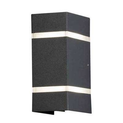 KonstSmide Led wandspotCremona Up - Down 2-lichts 19,5cm antraciet - 7998-370