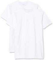 Claesens T-shirt O-hals stretch 2-pack wit - thumbnail
