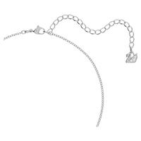Swarovski 5643754 Ketting Exalta zilverkleurig-aquamarijnblauw 42-47 cm - thumbnail