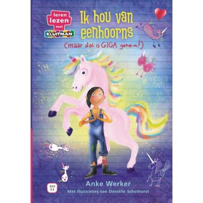Uitgeverij Kluitman Ik hou van eenhoorns (maar dat is giga geheim) - avi-e3
