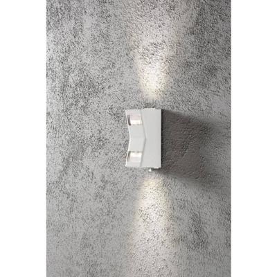 KonstSmide MuurlampPotenza Up - Down - Front wit - 7956-250
