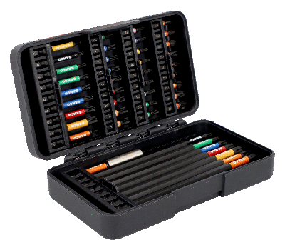 Bahco impact bits set | 44-delig - 66im/44c-1