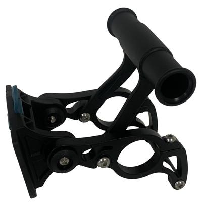 Around Stuurbochthouder ace aluminium - zwart