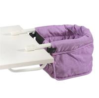 Poppen Tafelstoeltje - Melange Lila - thumbnail